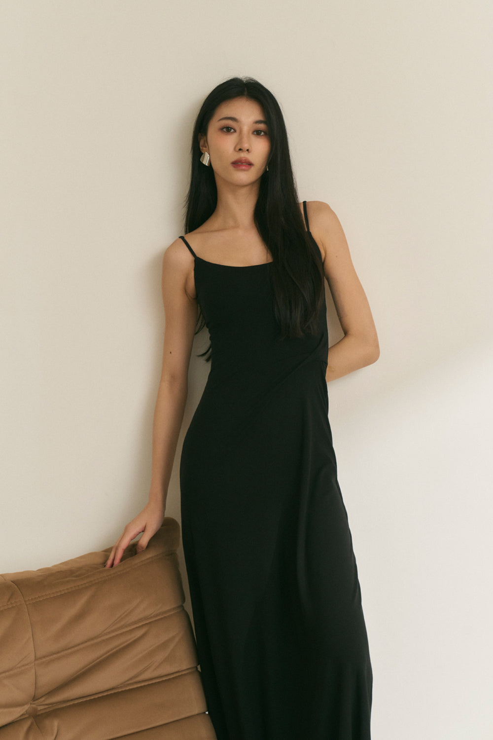 Side Twist Maxi Bra Dress (顯瘦側腰扭結)