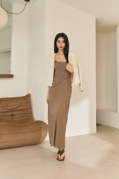 Side Twist Maxi Bra Dress (顯瘦側腰扭結)