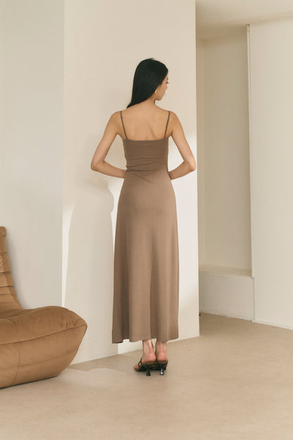 Side Twist Maxi Bra Dress (顯瘦側腰扭結)