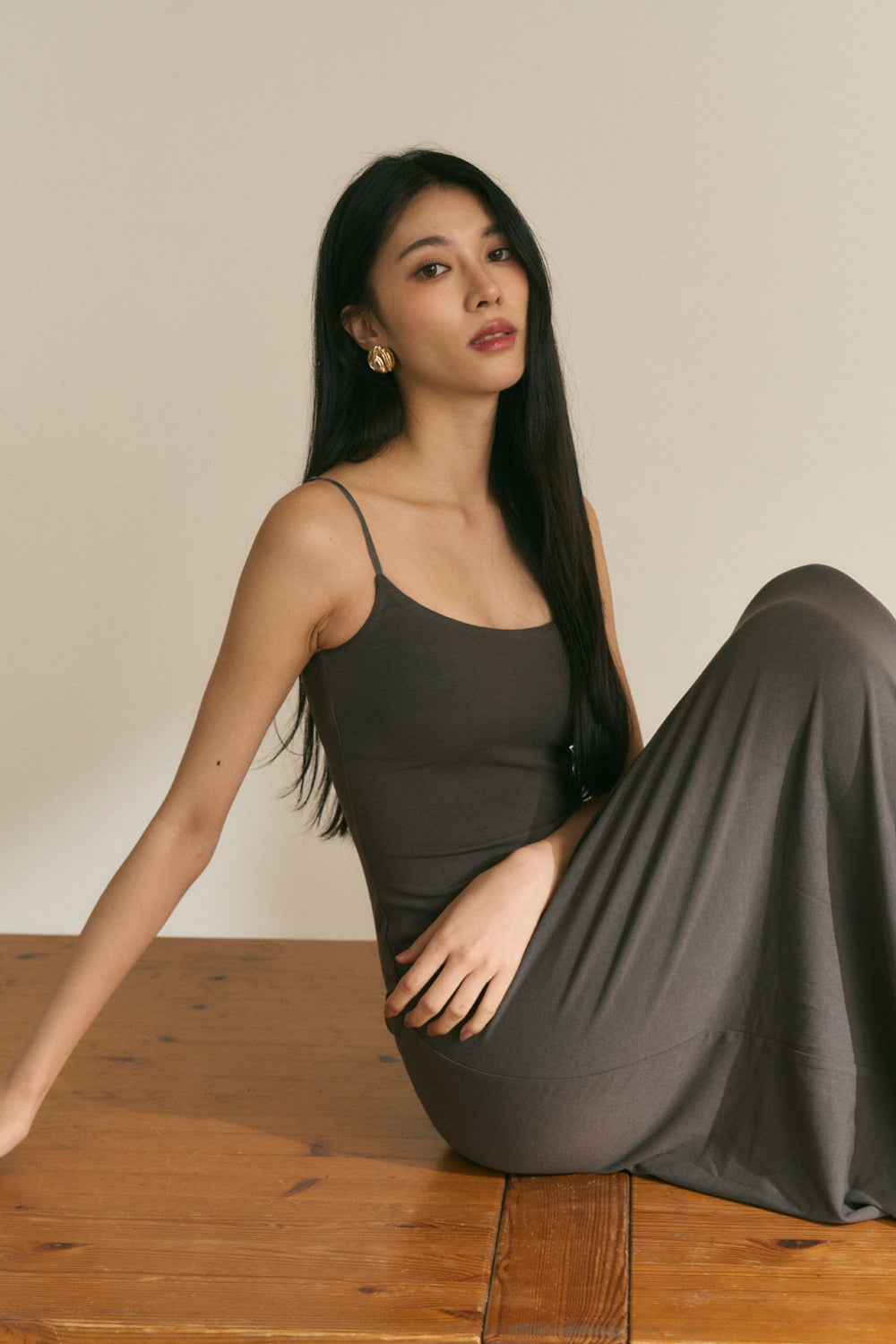 Side Twist Maxi Bra Dress (顯瘦側腰扭結)