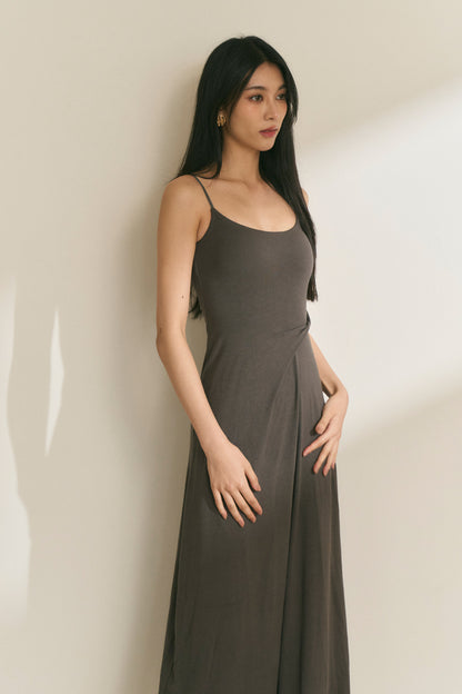 Side Twist Maxi Bra Dress (顯瘦側腰扭結)