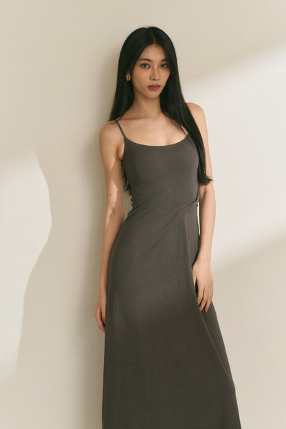 Side Twist Maxi Bra Dress (顯瘦側腰扭結)