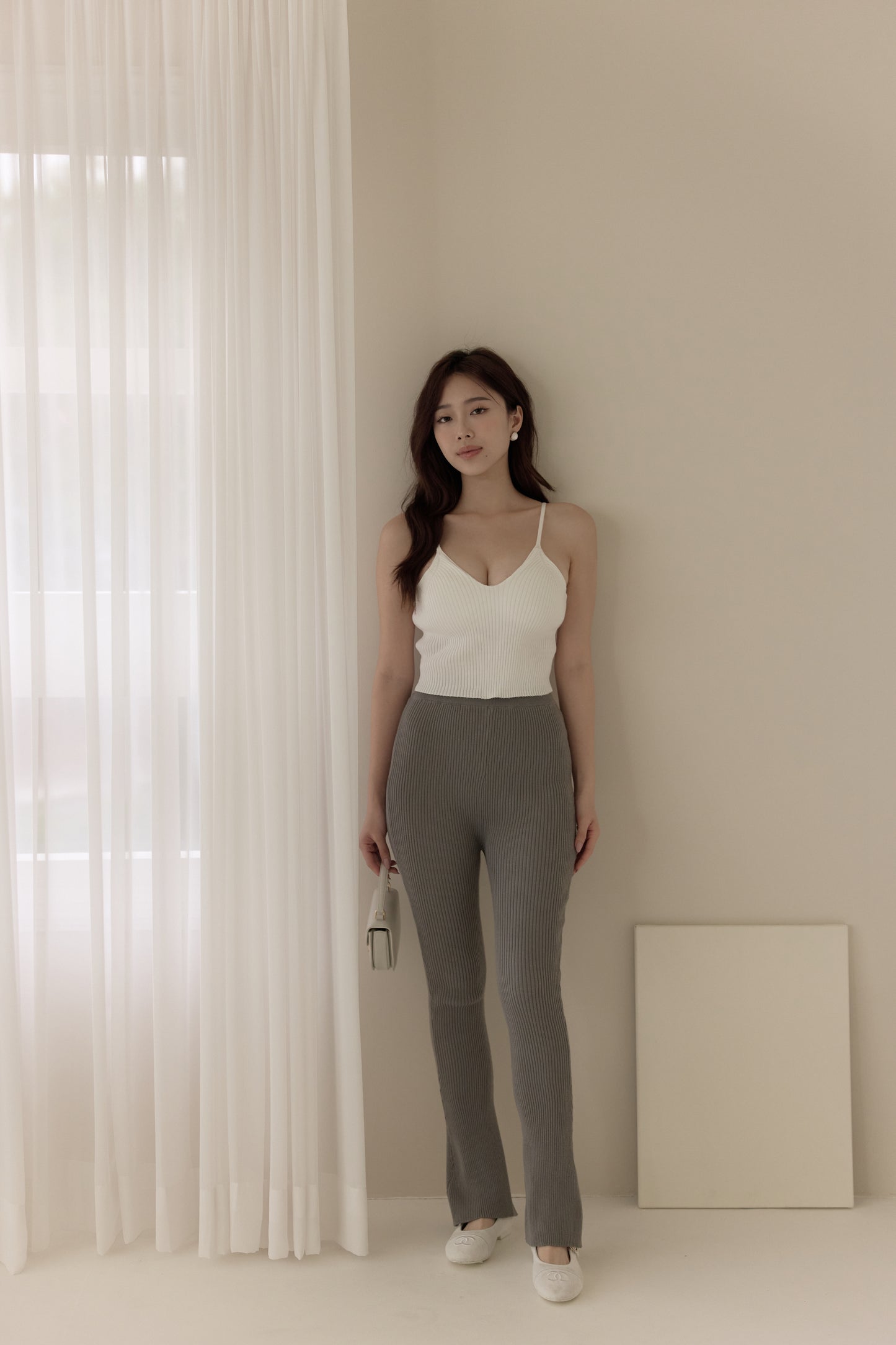 Slimming Knit Pants (質感針織瘦瘦褲)