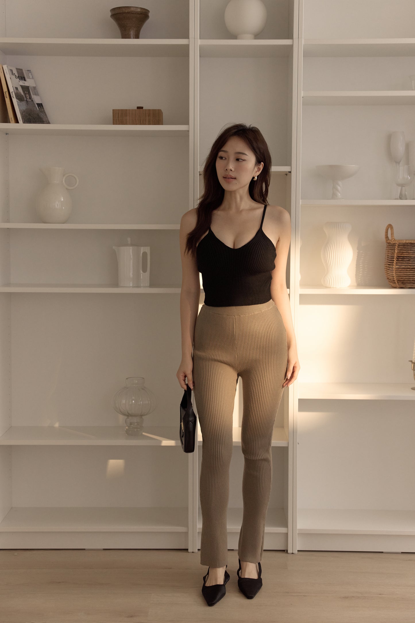 Slimming Knit Pants (質感針織瘦瘦褲)