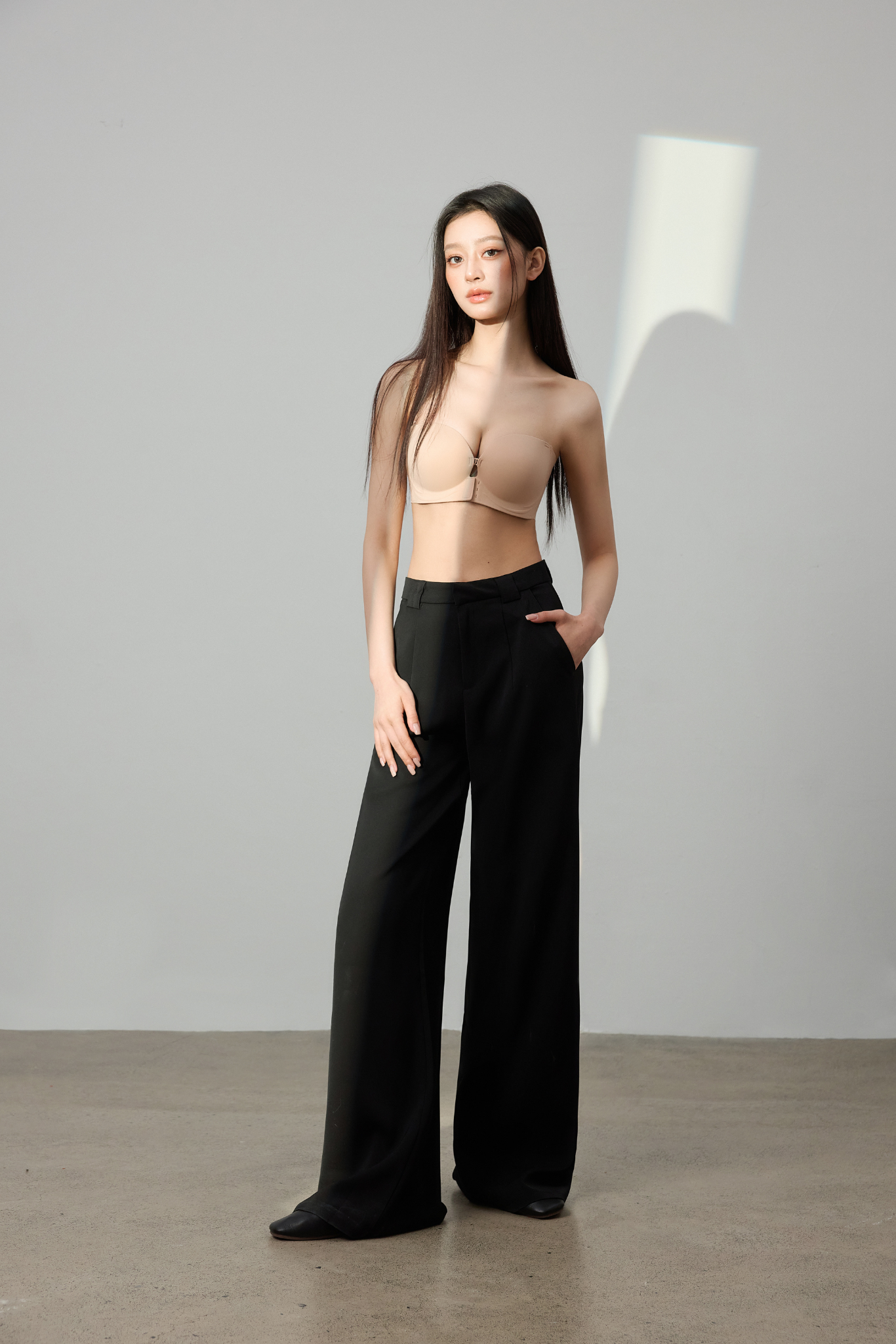 Push+ Up 2 Cup Front-Hook Bra<br/>爆溝+2 cup防滑前扣內衣