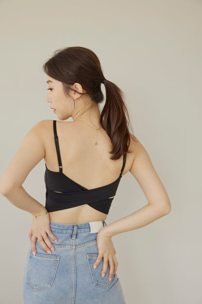 Cool Feeling Cross Back Bra Top (涼感爆乳後交叉)