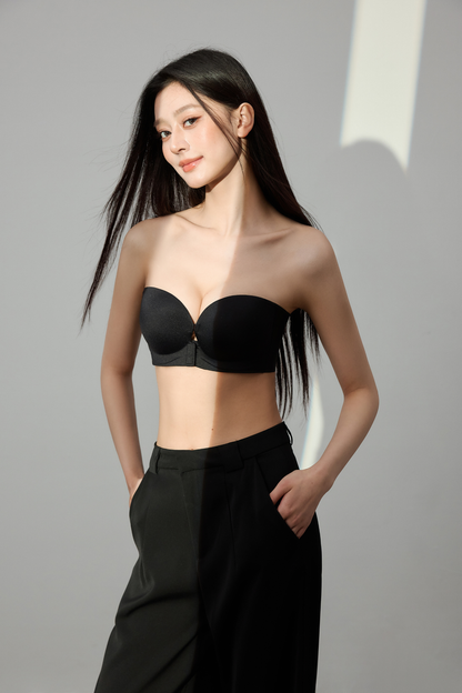 Push+ Up 2 Cup Front-Hook Bra<br/>爆溝+2 cup防滑前扣內衣