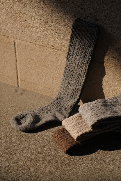 Warm Hug Wool Socks (暖暖羊毛長筒襪)