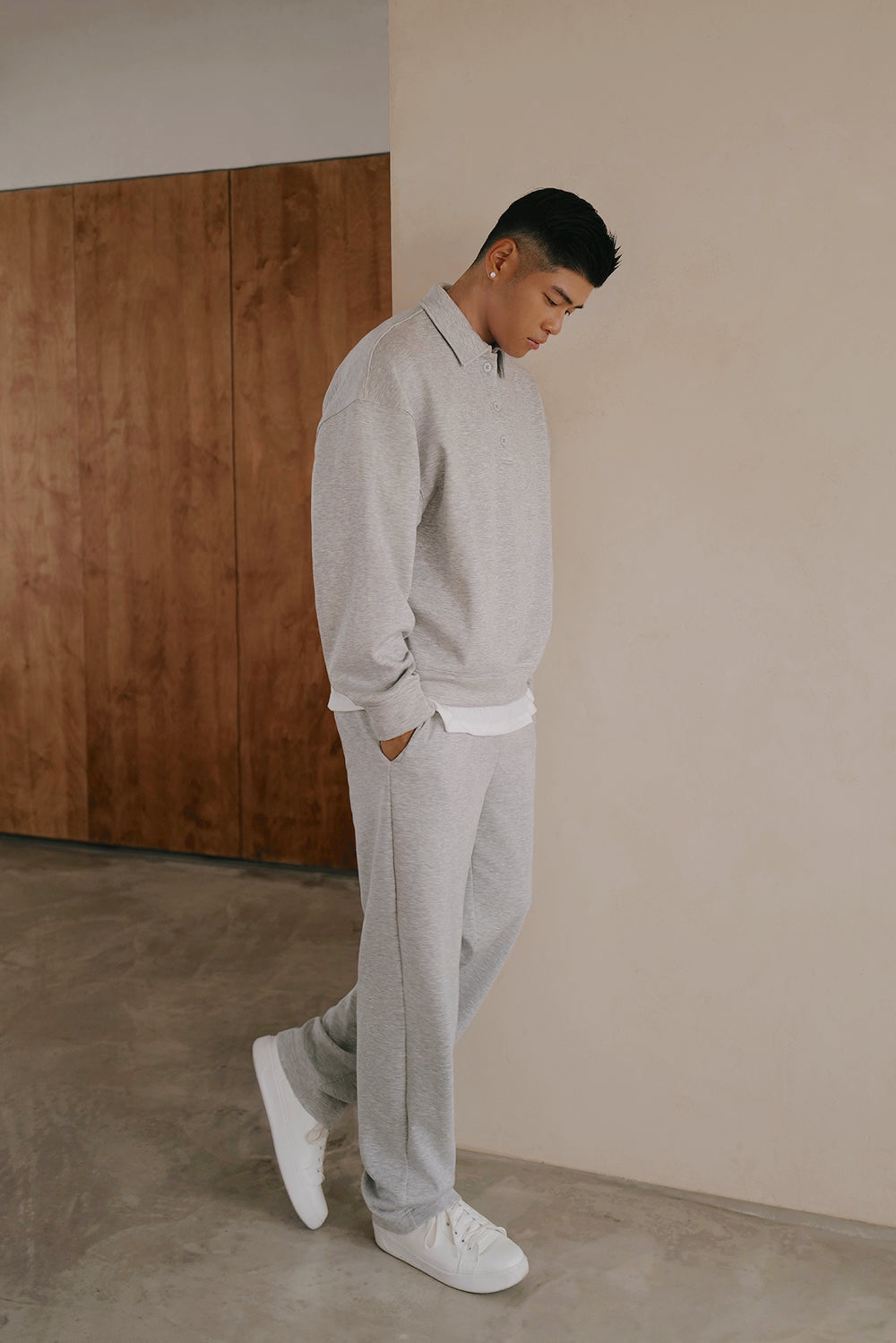 Airy Heater Men's Sweatpants (太空寶寶男版棉褲)