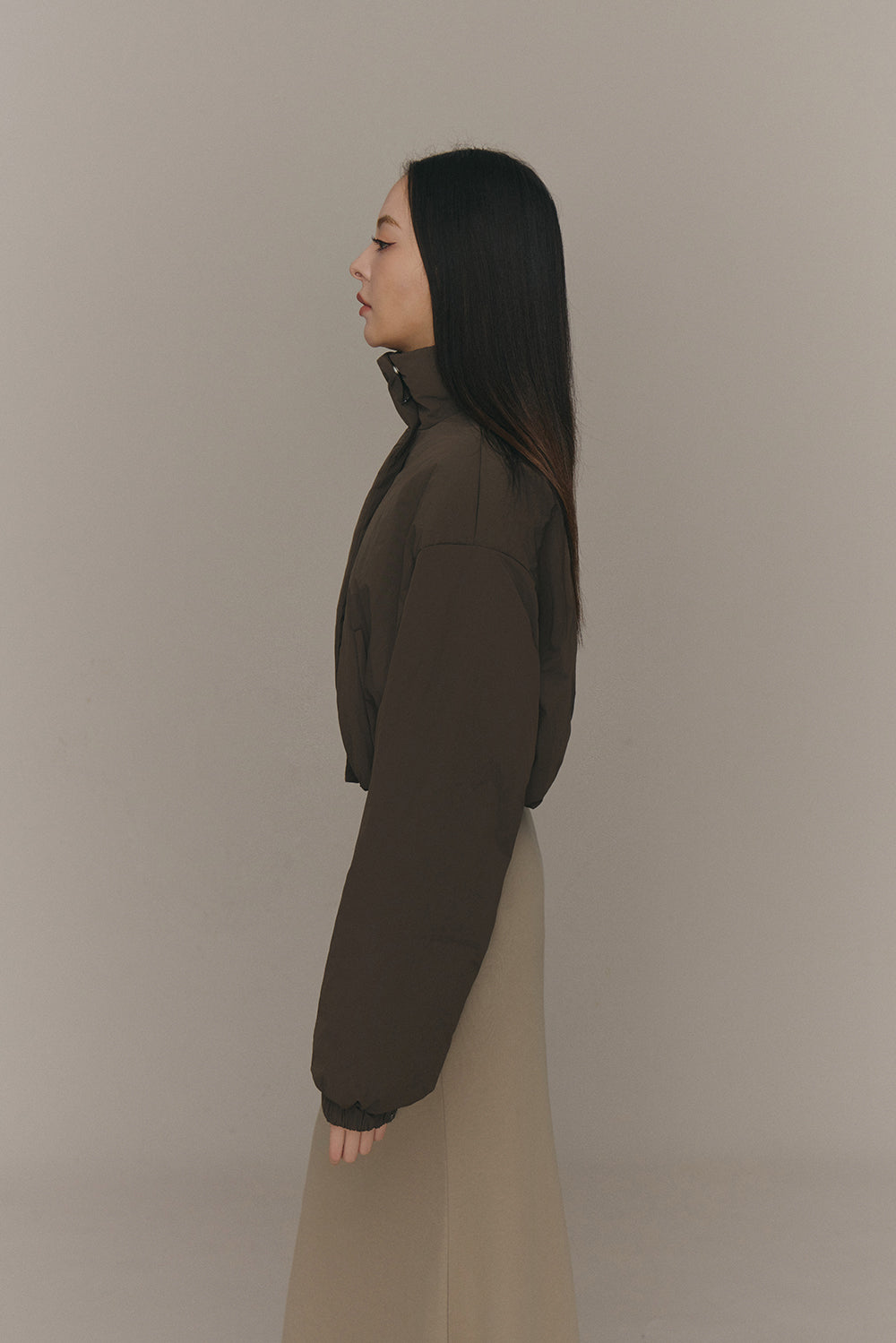 High-Neck Puffer Jacket (高領極暖90%白鴨絨外套)