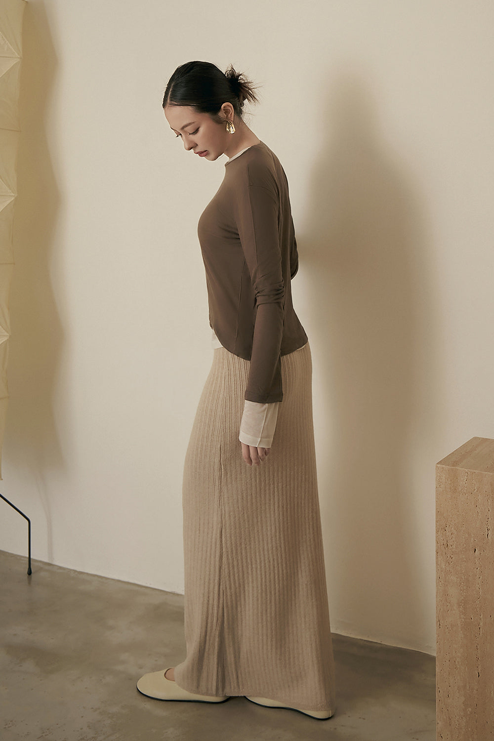 Cozy Knit Long Skirt (暖洋洋針織長裙)