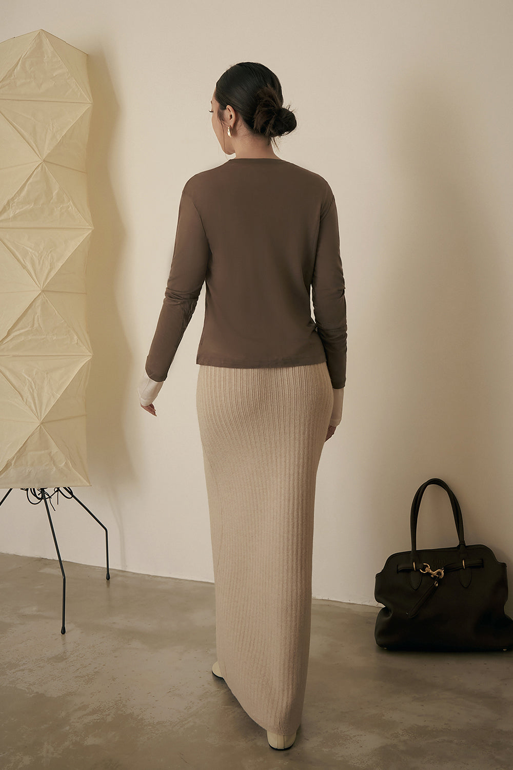 Cozy Knit Long Skirt (暖洋洋針織長裙)