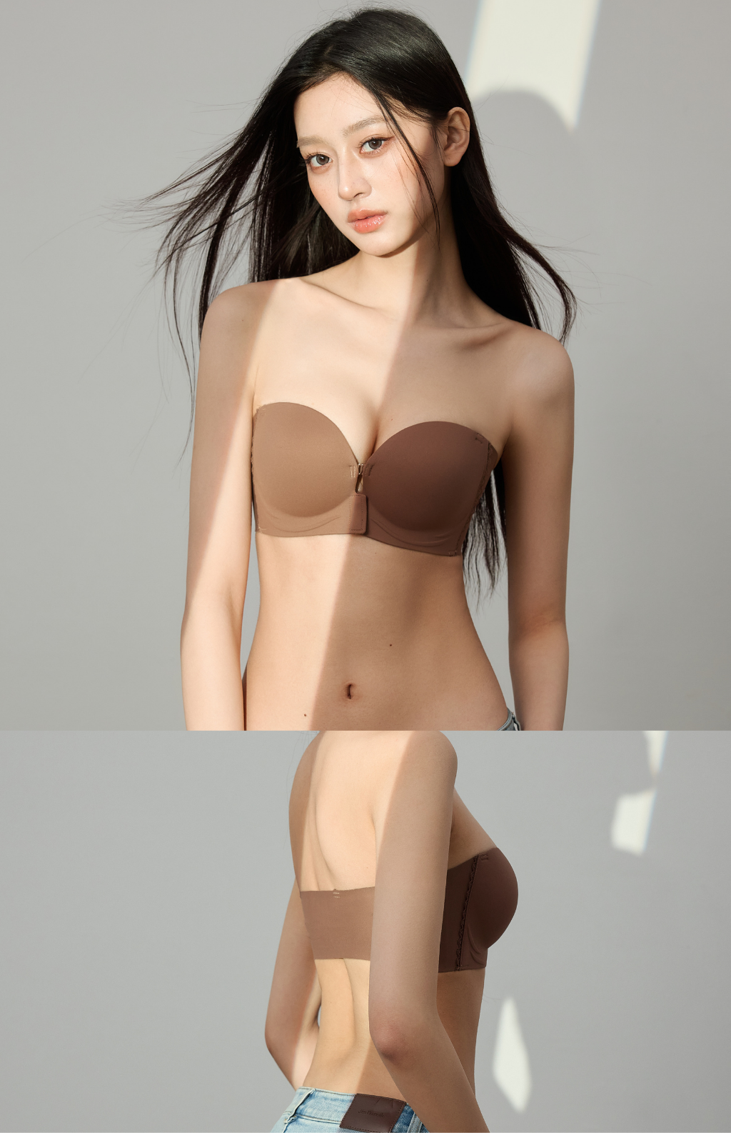 Push+ Up 2 Cup Front-Hook Bra <br/>爆溝+2 cup防滑前扣內衣