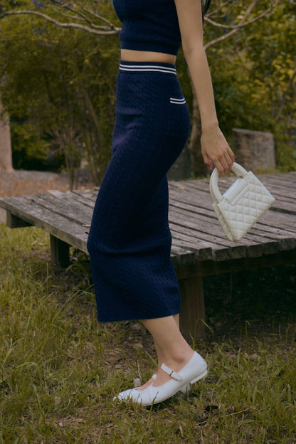 Afternoon Walk Knit Skirt