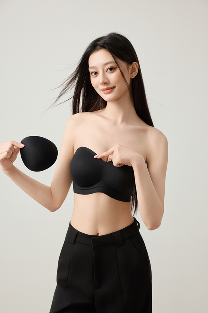 Push+ Heart Shape Bra<br/>桃心領集中防滑內衣