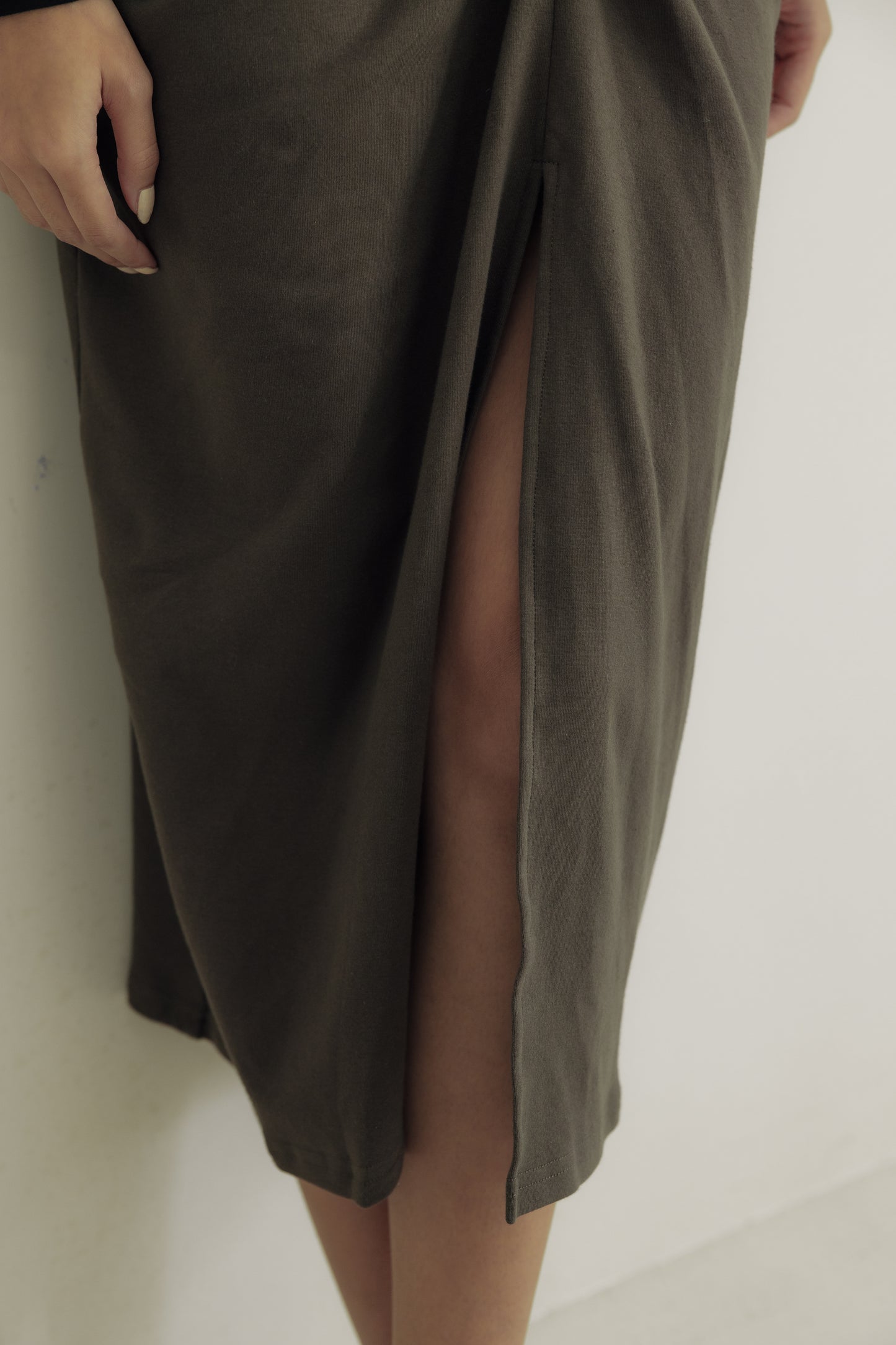 Warm Touch Twist Long Skirt (秋冬扭結裙)