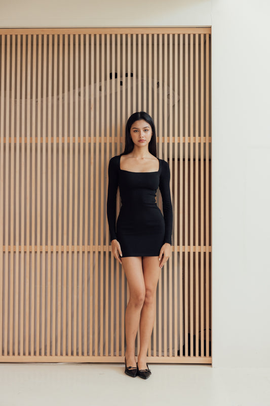 Warm Touch Square Neck Bra Dress (秋冬方領Bra Dress)