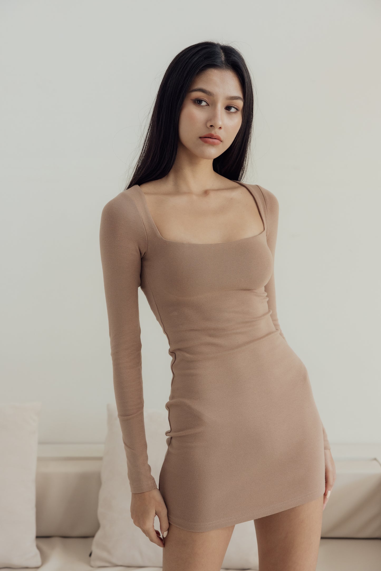 Warm Touch Square Neck Bra Dress (秋冬方領Bra Dress)