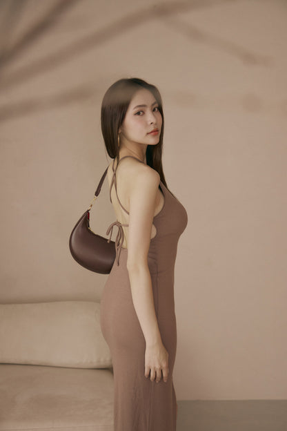 Open Back Halter Bra Dress (美背後綁帶削肩)