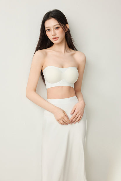 Push+ Bandeau Bra<br/>三重防滑！豐胸平口內衣