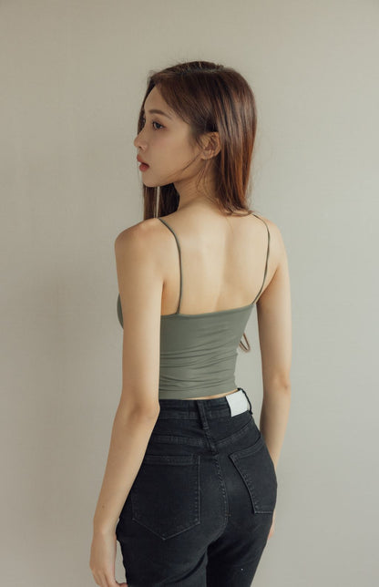 Cool Feeling V-neck Bra Top (爆乳涼感V領)