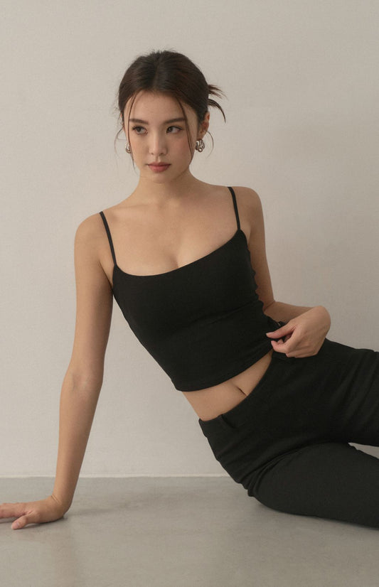 Push Up U-Neck Cotton Bra Top<br/>綿綿爆乳U領