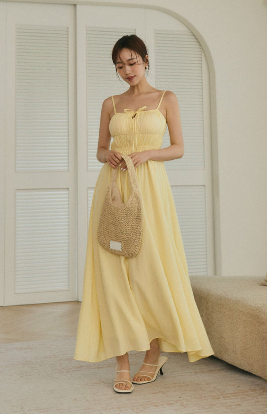 Cotton Linen Multiway Bra Dress<br/>法式棉麻綁帶多穿Bra Dress