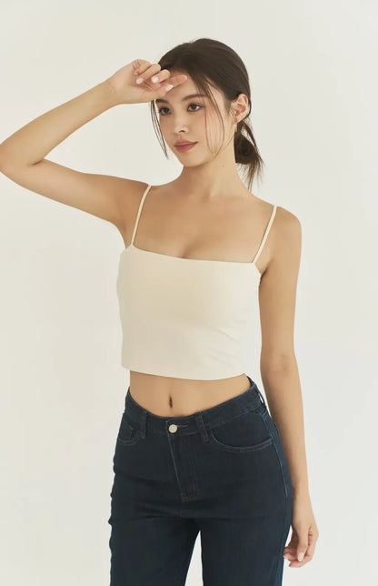 Sun Care Cooling Cut Out Bra Top<br/>UPF50+ 涼感防曬細肩挖背Bra Top