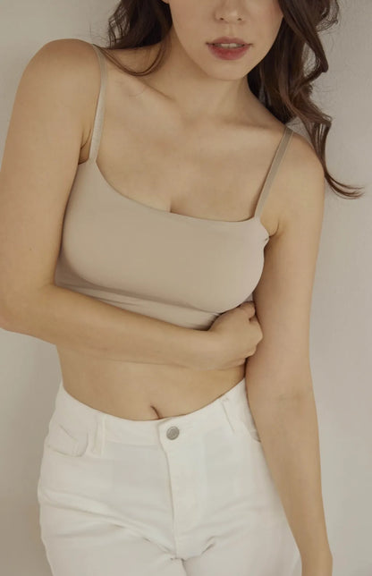 Cool Feeling Cross Back Bra Top<br/>涼感爆乳後交叉Bra Top