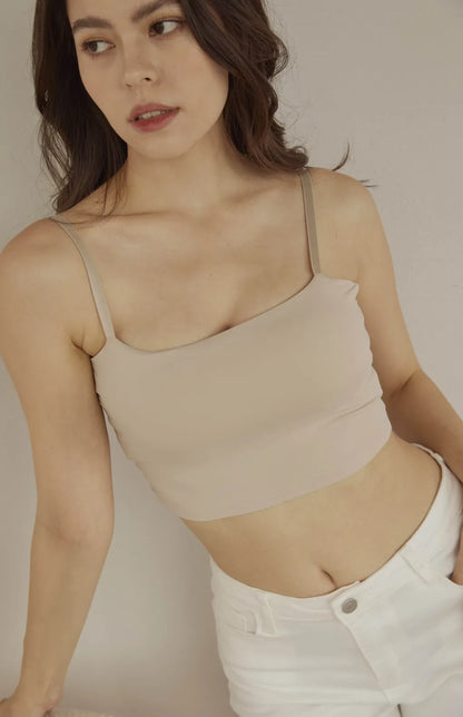 Cool Feeling Cross Back Bra Top<br/>涼感爆乳後交叉Bra Top