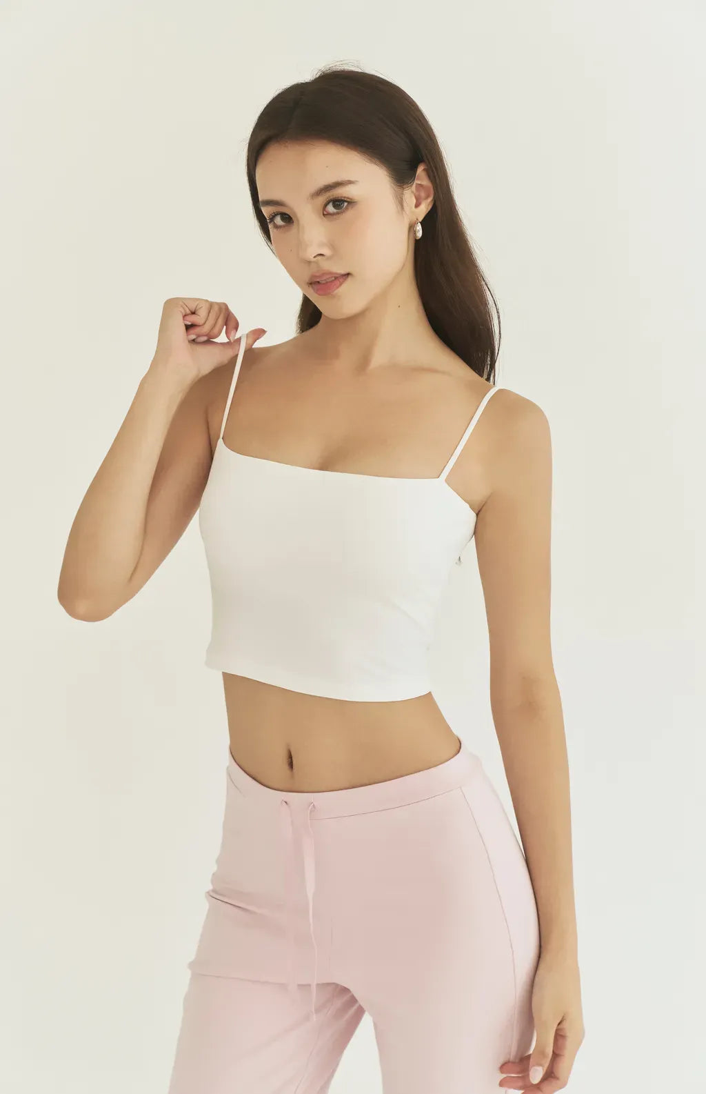 (預購) Sun Care Cooling Cut Out Bra Top<br/>UPF50+ 涼感防曬細肩挖背Bra Top By Beigy - Milu