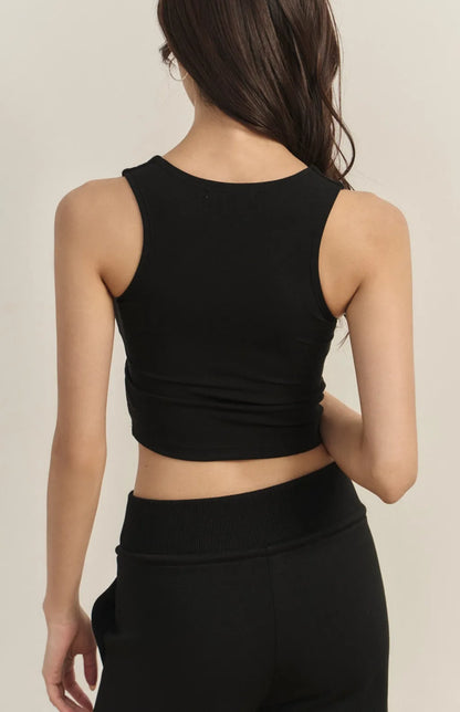 Tencel Front Twist Bra Top<br/>天絲美胸扭結Bra Top