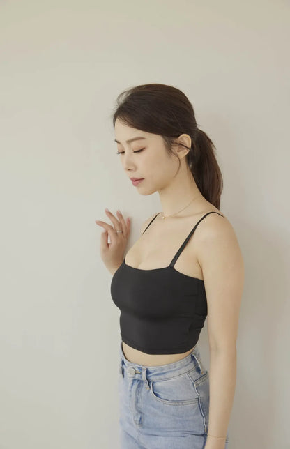 Cool Feeling Cross Back Bra Top<br/>涼感爆乳後交叉Bra Top