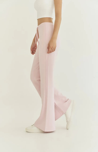 Tencel Drawstring Pant<br/>天絲抽繩美腿褲
