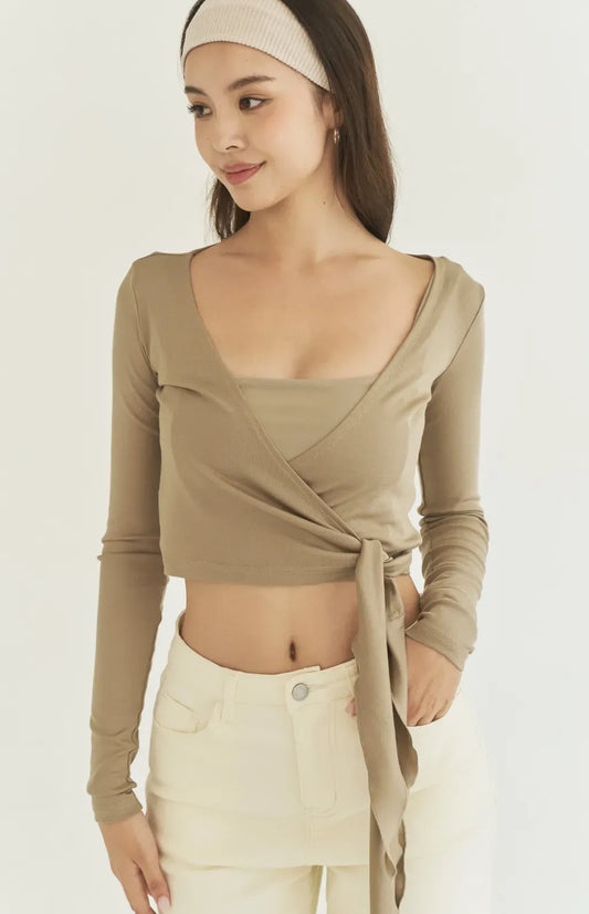 Cooling Side Tie Outerwear<br/>冰肌涼感綁帶罩衫