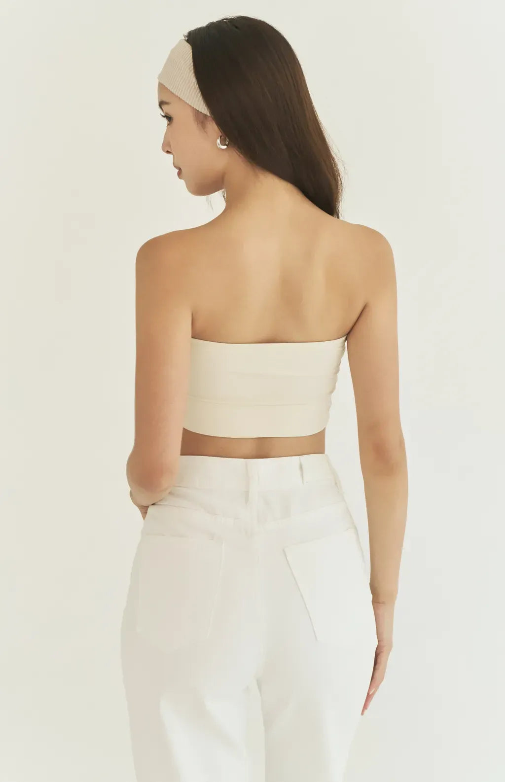 Sun Care Cooling Bandeau Bra<br/>不滑落！UPF50+ 涼感防曬平口Bra Top