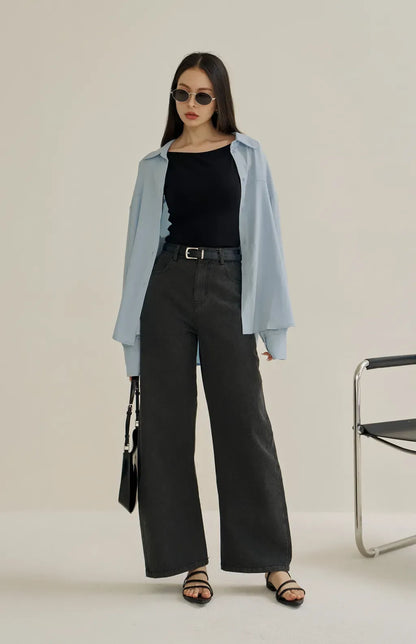 Boat Neck Bra Top<br/>極簡船型領美背Bra Top