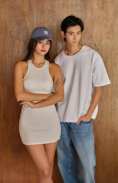 Side Scratched Halter Bra Dress<br/>修身側抓皺削肩Bra Dress