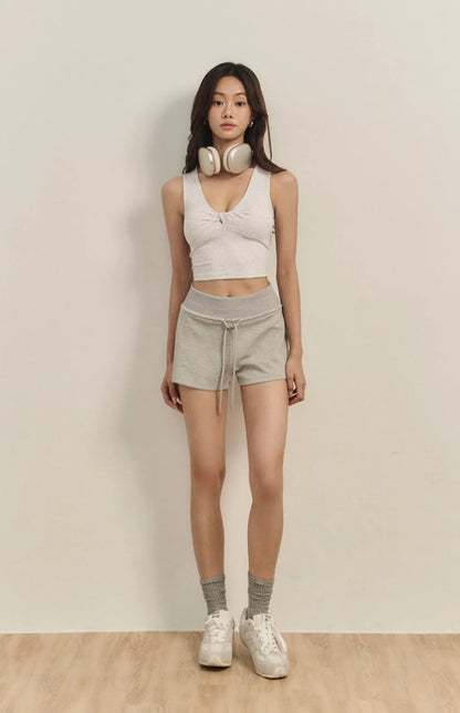 Tencel Front Twist Bra Top<br/>天絲美胸扭結Bra Top