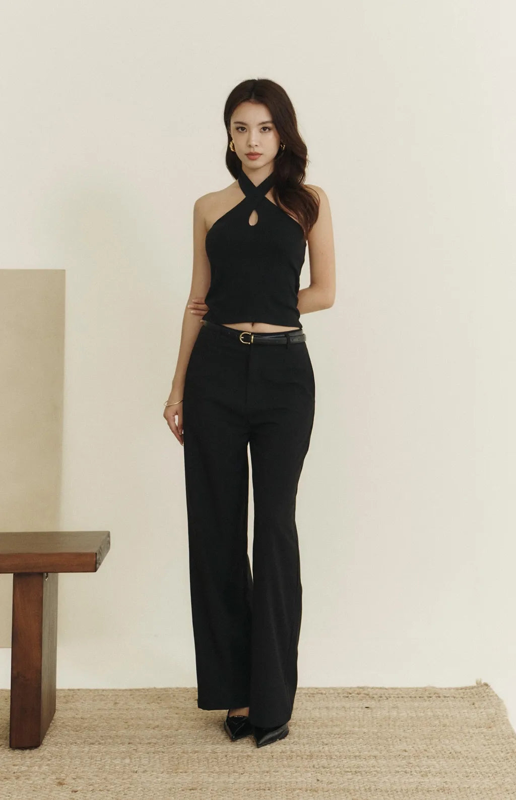 Classic Wide Straight Chino<br/>極簡老錢西褲 By Beigy - Milu