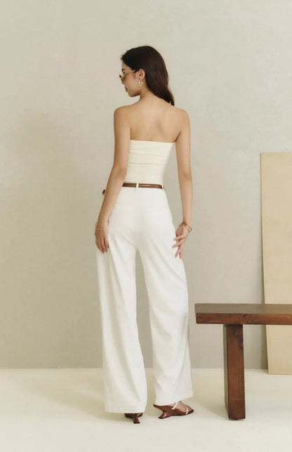 Classic Wide Straight Chino<br/>極簡老錢西褲 By Beigy - Milu