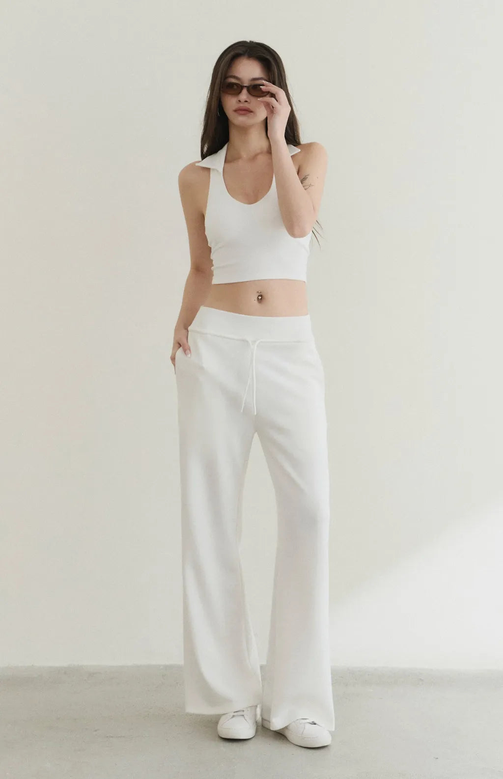 Deep V Collared Bra Top<br/>深V翻領美式Bra Top