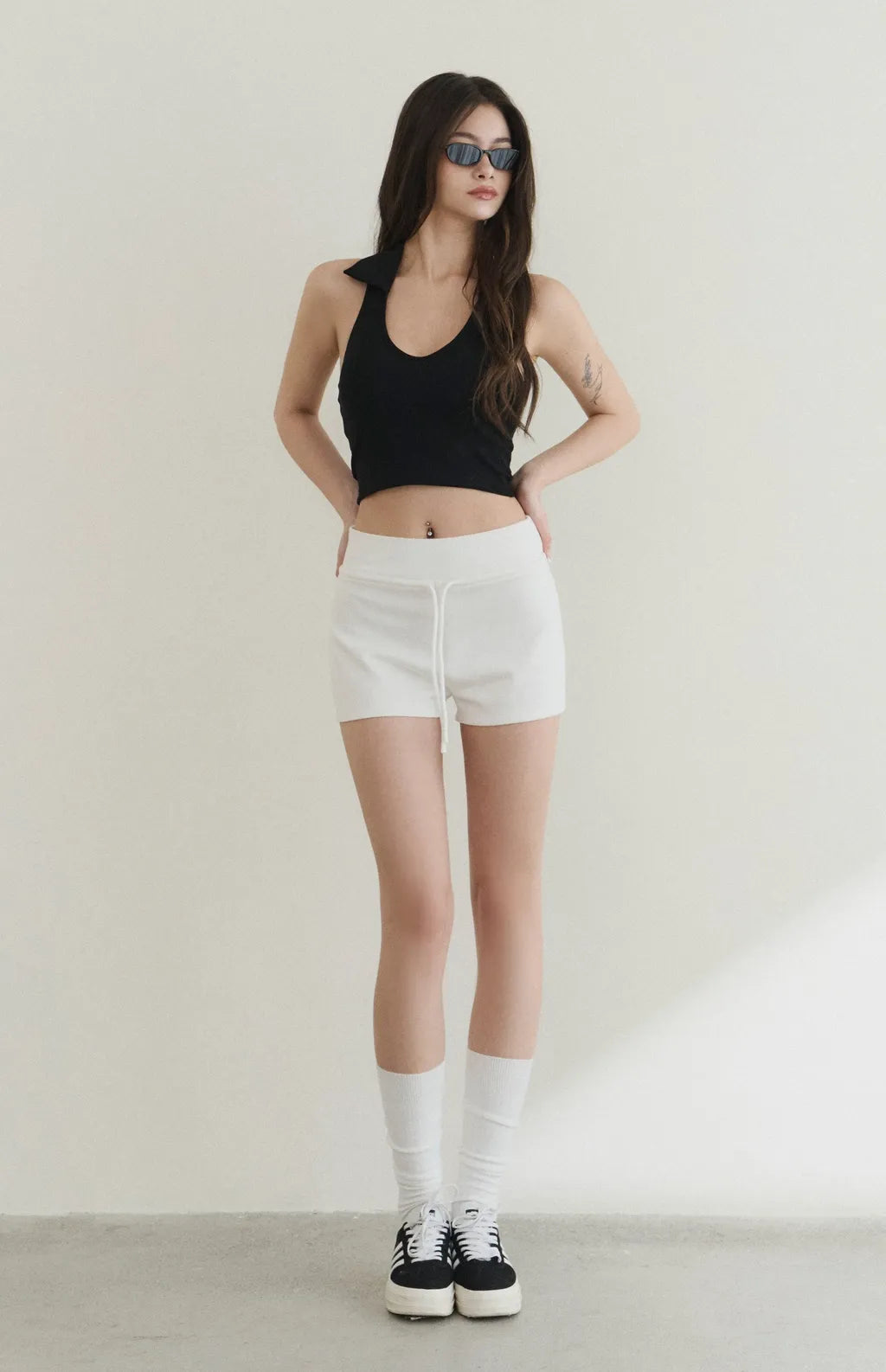 Deep V Collared Bra Top<br/>深V翻領美式Bra Top