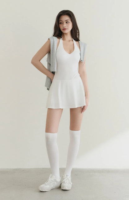 Halter Backless Bra Dress<br/>美胸綁帶繞脖Bra Dress