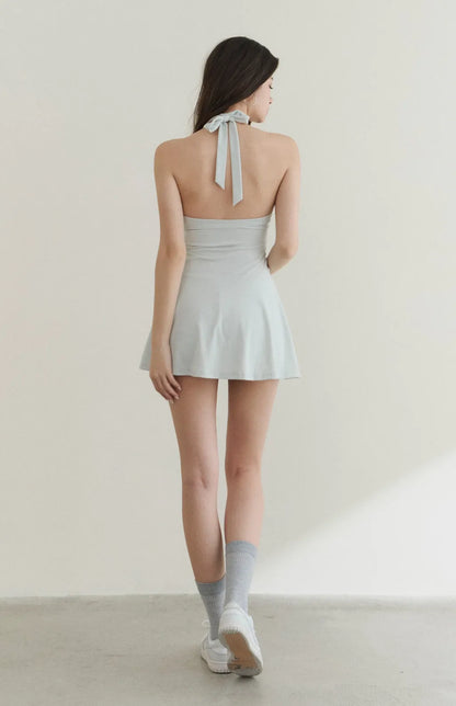 Halter Backless Bra Dress<br/>美胸綁帶繞脖Bra Dress