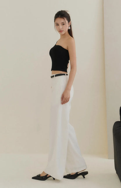 One-Shoulder Ring Bra Top<br/>單肩鏤空扣環Bra Top