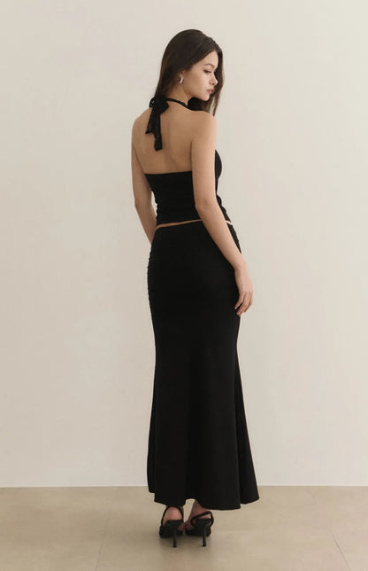 Lace Halter Tie V-Neck Bra Top<br/>蕾絲繞脖綁帶Ｖ領Bra Top