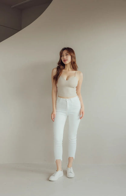 Cool Feeling V-neck Bra Top<br/>爆乳涼感V領Bra Top(涼感版+2cup!)