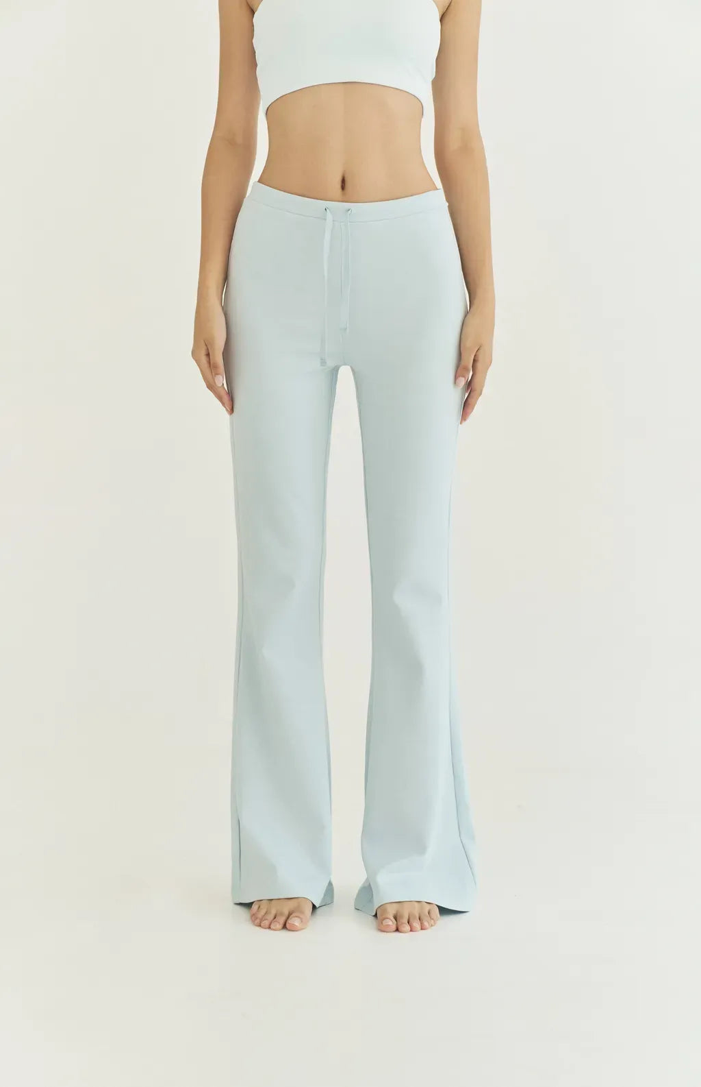 Tencel Drawstring Pant<br/>天絲抽繩美腿褲