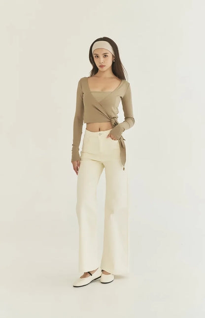 Cooling Side Tie Outerwear<br/>冰肌涼感綁帶罩衫